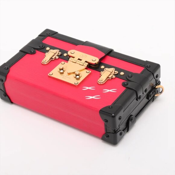 Louis Vuitton Epi Petite Mull M54651 DU0145 red x black - Picture 3 of 7